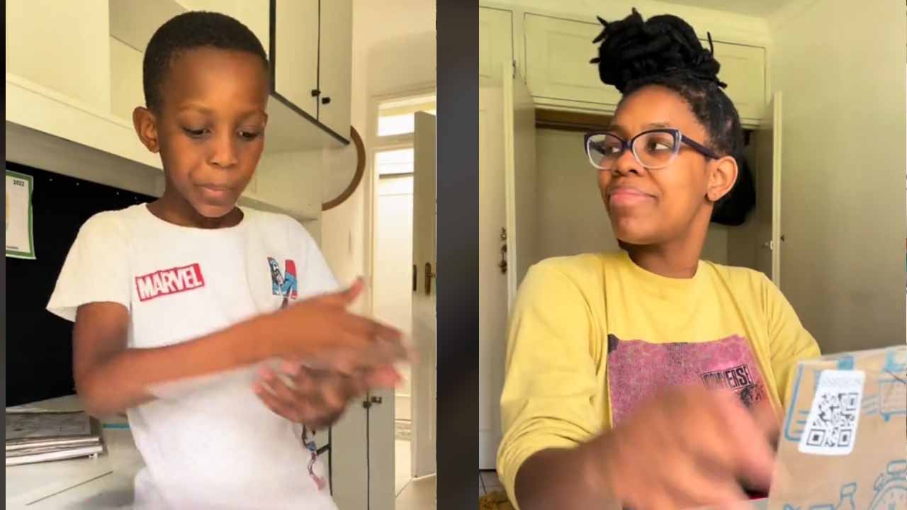 Mom goes viral for covering
