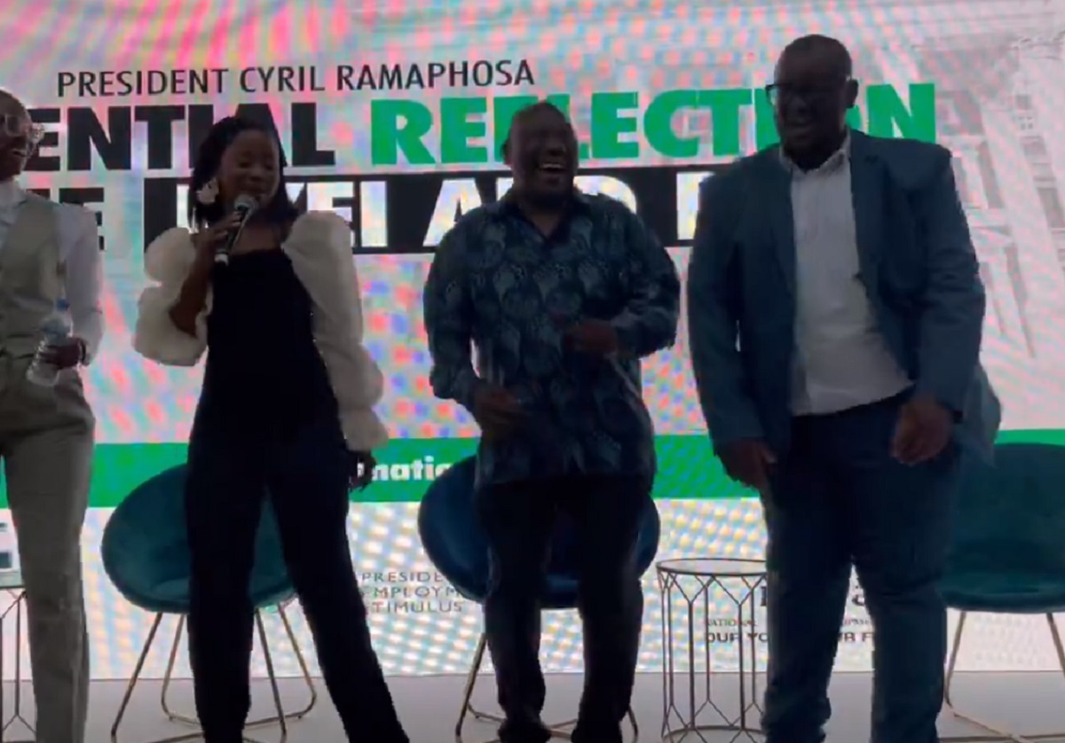 President Ramaphosa Water Challenge dance